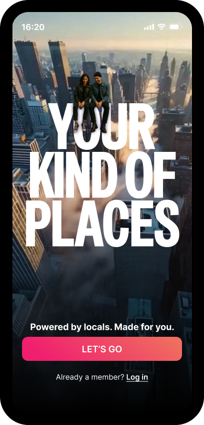 Atly app screen