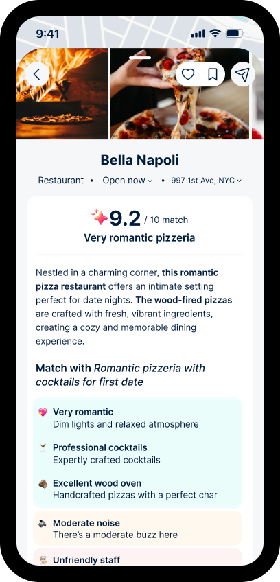 Atly app screen